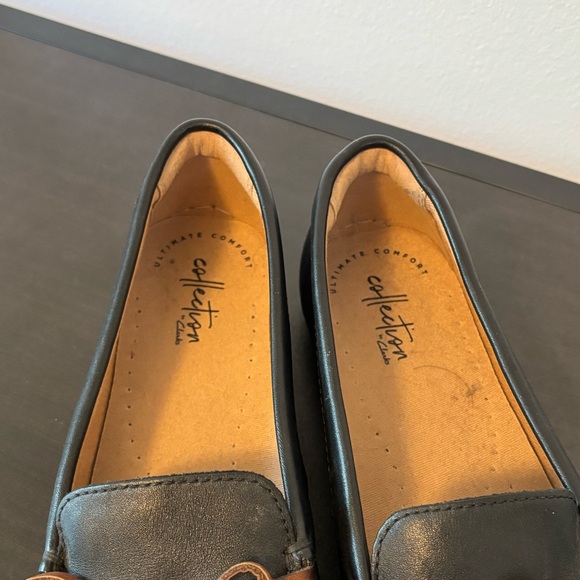 Clark’s Ultimate Comfort Collection Leather Loafers, women’s size 8 - Picture 3 of 7